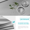 Bathenum 15" x 17" Drop in Bar Sink 304 Stainless