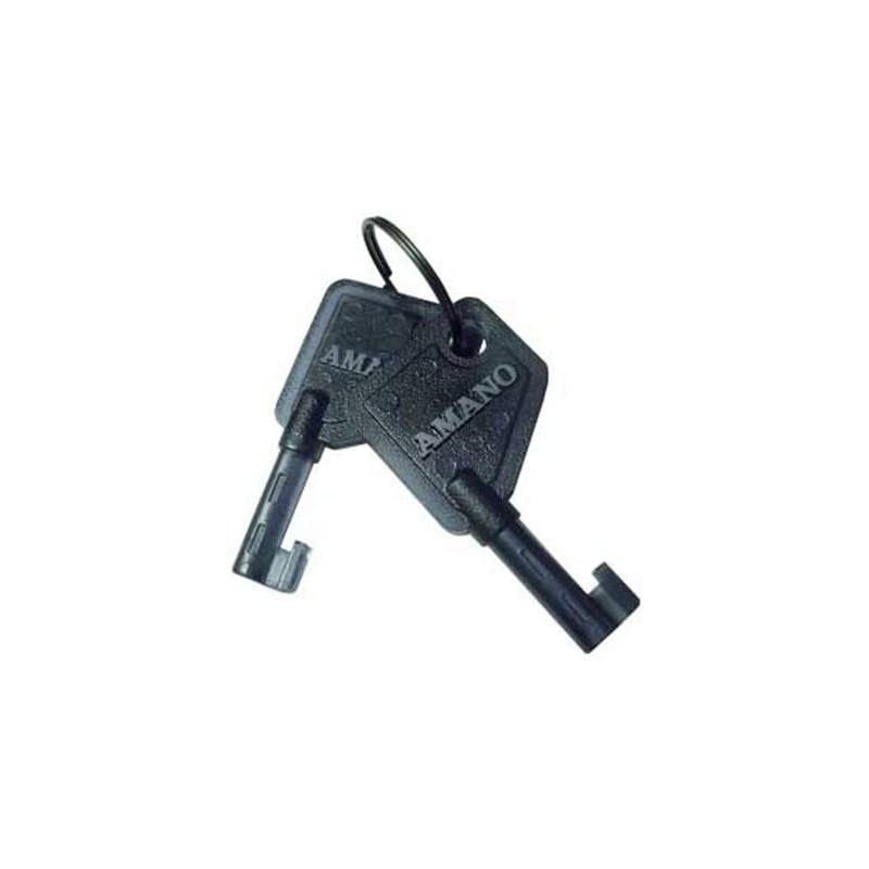 AMANO Genuine Replacement Key (Plastic) for Series PIX-10, 15, 21,