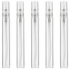SAVITA 5PCS 10ml Clear Spray Bottle Refillable Perfume Atomizer Small