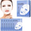 Collagen Maske Overnight – (6 Stück) Koreanische Gesichtsmaske mit Bio-Kollagen