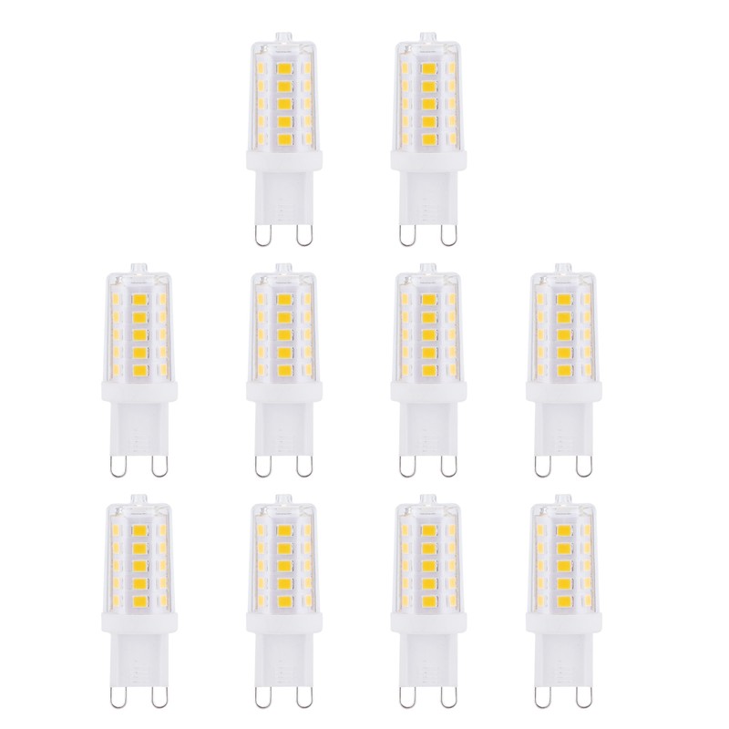 10PCS G9 Base LED Light Bulb 3W 32LED BiPin Bulb