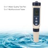 5 in 1 Water Quality Tester TDS EC PH TEMP