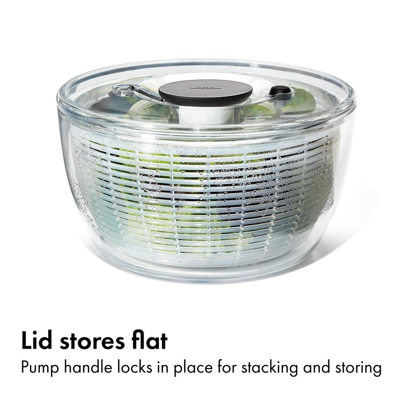 OXO Good Grips Salad Spinner | Lettuce Spinner | Fruit