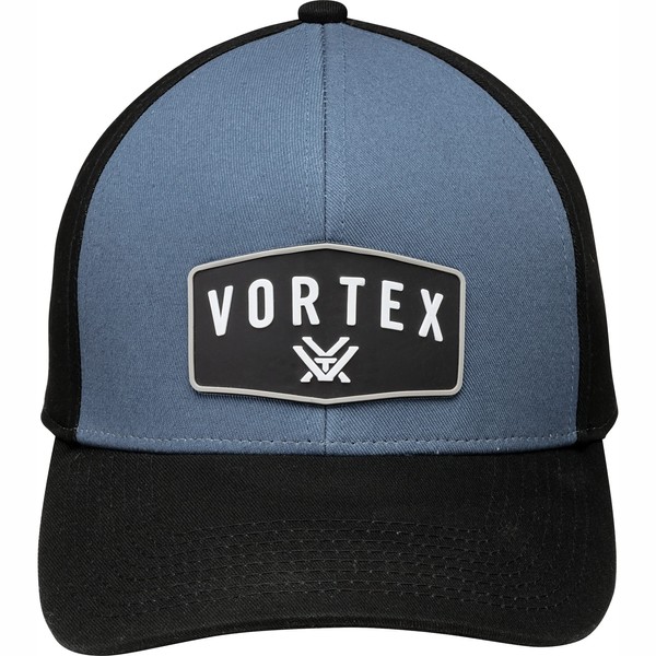 Vortex Optics Go Big Patch スナップバックキャップ, ブルーグレー, One Size