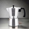 MVPLUE Classic Stovetop Espresso Maker 6 Cup ，Moka Pot Aluminum
