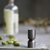 House Doctor 211290813, Messbecher, Grunge, Gunmetal-Grau, h: 8.5 cm, Edelstahl