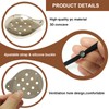 AMZVIO 2pcs Eye Shield After Cataract Surgery Dark Clear Eye