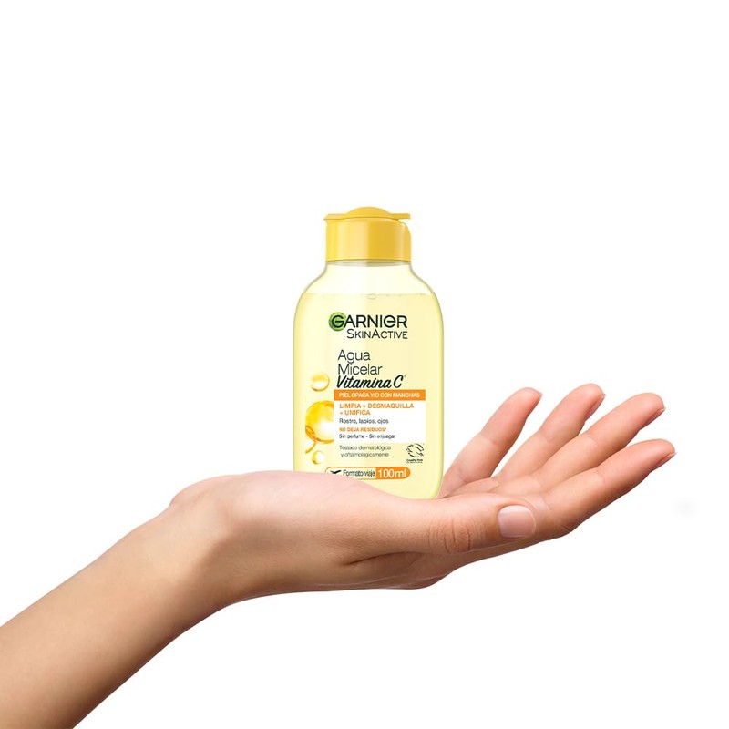 Garnier Agua Micelar Desmaquillante Express Aclara 100ml
