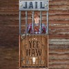 Fabric Jail Backdrop for Photography Jail Photo Prop Prison Cell