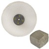 Coarse Sisal Fast Cut Buffing Polishing Mop 8" x 1"