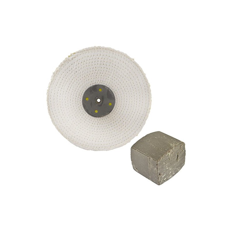 Coarse Sisal Fast Cut Buffing Polishing Mop 8" x 1"