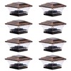 HUYIENO Solar Post Cap Lights Outdoor LED Lighting Deck Fence