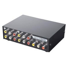 miyosi MCO 4 Input 1 Output AV Switcher Black RCS – 01/BK