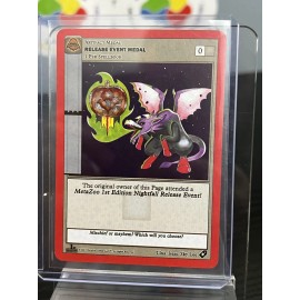 Release Event Medal Promo Card Sealed MetaZoo Nightfall First Edition Rev Holo