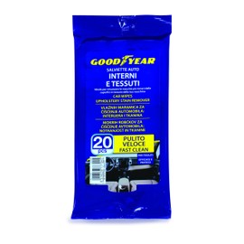 Goodyear Salviette Auto Pulizia Interni, Salviettine Interni e Tessuti