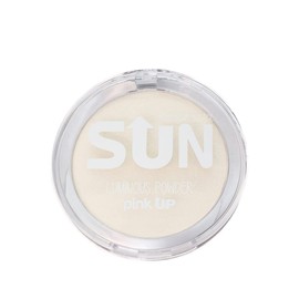 PINK UP | Luminous Powder | Iluminador en Polvo Compacto | Acabado luminoso de alta duración | Ideal para resaltar rostro y escote | Iluminador | Maquillaje | Star | PKIP02