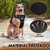 SlowTon Arnés de Perros Grande Mediano Pequeño, Ajustable Anti Tirones