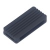 Aluminum Alloy Cooling Case Acrylic Bottom Shell Passive Cooling Enclosure