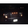Ford 2013-2014 Ford F-150 Raptor Style Grill Amber Light Kit