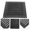 OSALADI Exterior Wall Vent Cover Metal Louvered Grille for Attic