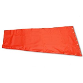 Airport Windsock Corporation 18" X 48" Orange Replacement Windsock 100% USA Made
