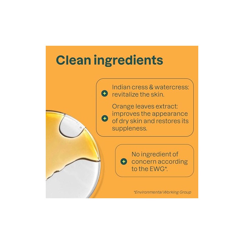 Natural Energizing Body Cream: EWG VERIFIED, Hypoallergenic & Dermatologist Tested