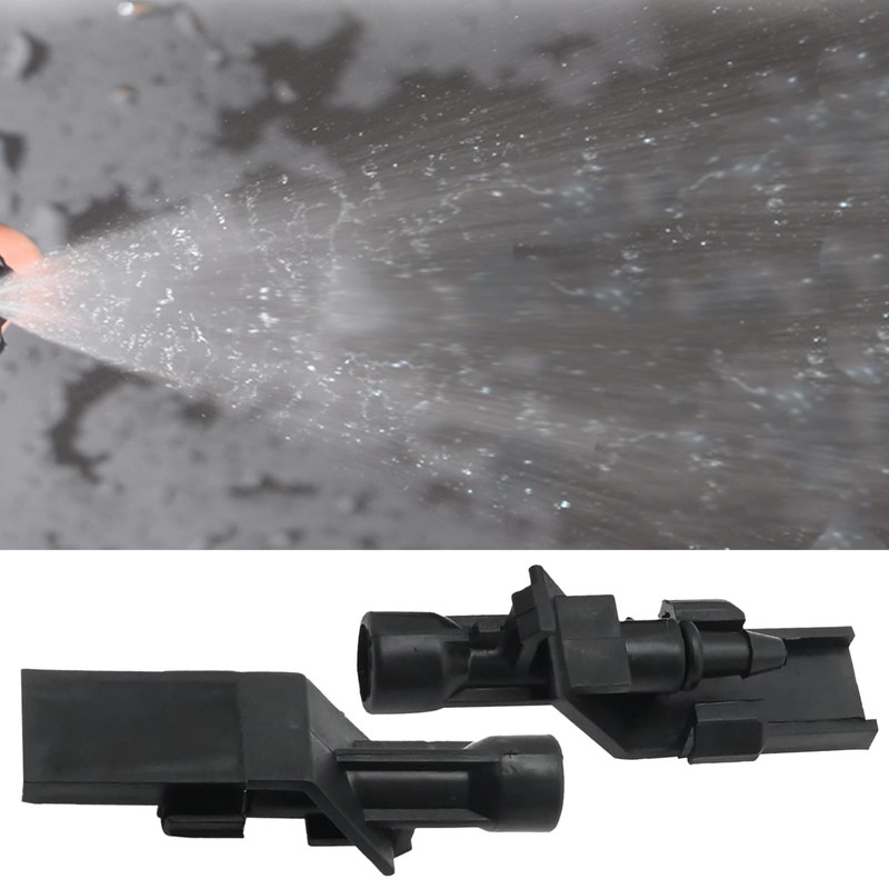 2Pcs Car Front Windshield Washer Nozzles for Honda Windshield Windscreen