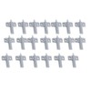 Pack of 20 Plastic Damper Buffer Door Stop Drawer Soft