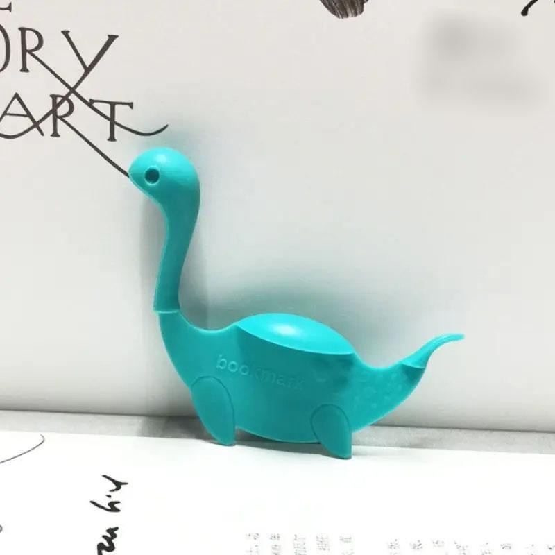 Random Color Loch Ness Monster Bookmark, 1 Count Reading Page