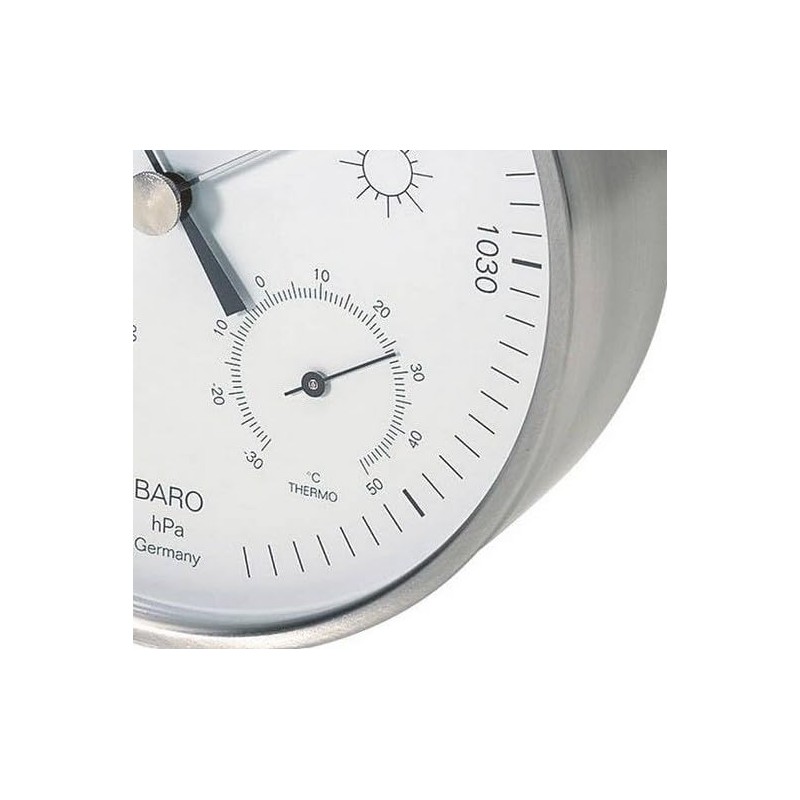 TFA Steel Indoor Weatherstation Dial