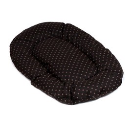 adena Oval Dog Cushion, Reversible Cushion Case, 50 x 30 cm