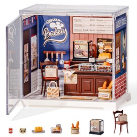 Rolife Super Creator Mini Series Fruits Shop, DIY Plastic Miniature Kits Retail Store Series, Mini Model House Building Set for Teens Aged 14+, DIY Crafts/Hobbies for Adults (Nature Energy Fruits)