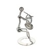 ThreeStar Tuba Player Metal Figurine Musical Decorative Accessory