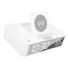 10W Digital Alarm Clock One Button Lifting LED Mirror Electronic