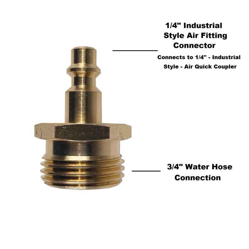 Primefit - Blow Out Plug With Air Quick Connect -