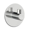 Spirella Stainless Steel Polished Meti-Round Shiny Bathdeco Hook
