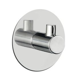 Spirella Stainless Steel Polished Meti-Round Shiny Bathdeco Hook
