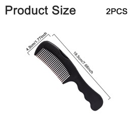 Gosknor 2st Schuppenkamm, Kopfhaut Kamm zur Schuppenentfernung Hohler Zahn Kopfhaut Reinigungskamm für Damen Herren Massagegerät Schmutzentfernung Haarpflege