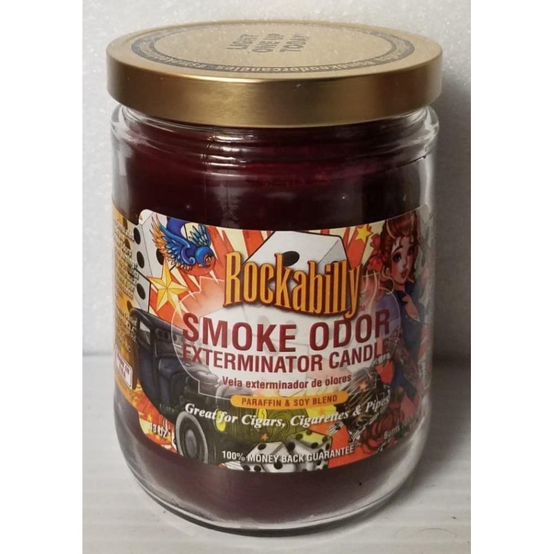 Smoke Odor Exterminator 13 oz Jar Candles Assortment Two Fragrances
