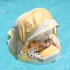 Mambobaby Float with Canopy & Tail Baby Pool Float Non-Inflatable