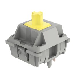 DUROCK Sunflower T1 Tactile Switches, Pom T1 67g Tactile Keyboard Switch, 5 Pins Pre-Lubed Mechanical Keyboard Switches (DUROCK Sunflowers, 90pcs)