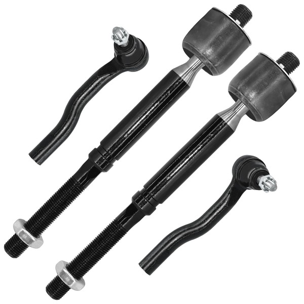HAWK BROTHER Tie Rod, Replacement For Steering Inner Outer Tie