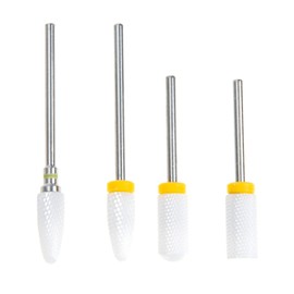 Healeved Nail Drill Bits Dry Manicure Bits Russian Manicure Cuticle Remover Nail Polishing Tools