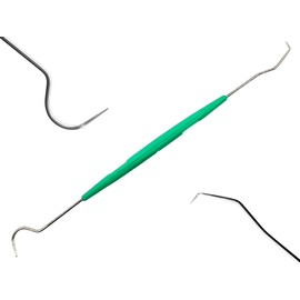 ARTMAN INSTRUMENTS Dental Ligature Ties Removal Tool – Orthodontic Scraper for Braces Color Bands, Wires, and Color Ties, Dentist Pick Probe for Teeth Cleaning