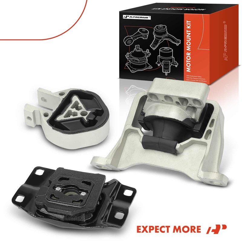 A-Premium 3PCS Engine Motor Mount and Transmission Mount and Torque
