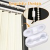 20Pack Plastic Chain Connectors Fits Roller, Replacement Vertical Roman Roller