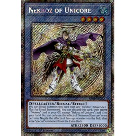 Nekroz of Unicore (Platinum Secret Rare) - RA03-EN262 - Platinum Secret Rare - 1st Edition
