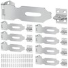 Yeepeo Pack of 8 Padlock Hasp 57 mm, Small Deadbolt