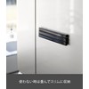 Yamazaki 2166 Film Hook, Dish Towel Hanger, Black, When in