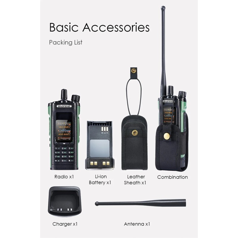BAOFENG DM-32UV DMR Walkie Talkie Digital Simulation GPS/APRS Air Band